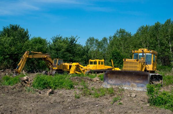 Bulldozer Clearing in Spartanburg