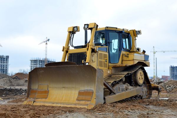 Bulldozer Site Clearing in Spartanburg